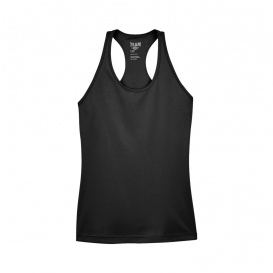 Team 365 TT11WRC Ladies Zone Performance Racerback Tank - Black