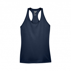 Team 365 TT11WRC Ladies Zone Performance Racerback Tank - Sport Dark Navy