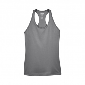 Team 365 TT11WRC Ladies Zone Performance Racerback Tank - Sport Graphite