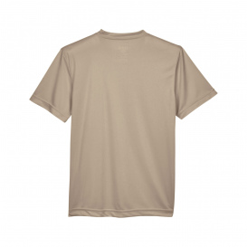 Team 365 TT11Y Youth Zone Performance T-Shirt - Desert Khaki
