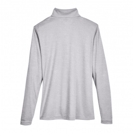 Team 365 TT31HW Ladies Zone Sonic Heather Performance Quarter-Zip - Athletic Heather
