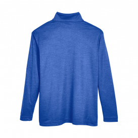 Team 365 TT31HY Youth Zone Sonic Heather Performance Quarter-Zip - Sport Royal Heather