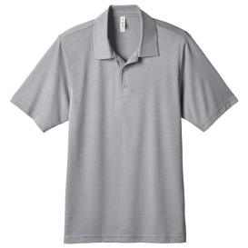 Team 365 TT51H Men\'s Zone Sonic Heather Performance Polo - Athletic Heather