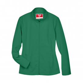 Team 365 TT80W Ladies Leader Soft Shell Jacket - Sport Kelly