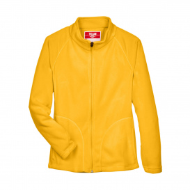 Team 365 TT90W Ladies Campus Microfleece Jacket - Sport Athletic Gold