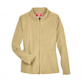 Team 365 TT90W Ladies Campus Microfleece Jacket - Sport Vegas Gold