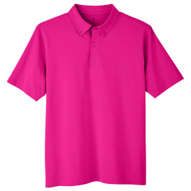 UltraClub UC105 Men\'s Lakeshore Stretch Cotton Performance Polo - Heliconia