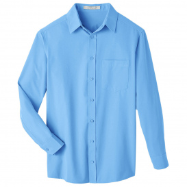 UltraClub UC500 Men\'s Bradley Performance Woven Shirt - Columbia Blue