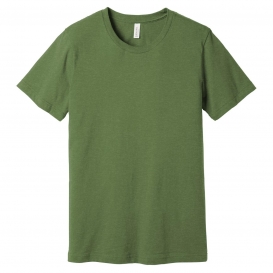 Bella + Canvas BC3001CVC Unisex Heather CVC Short Sleeve Tee - Heather Green