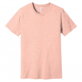 Download Bella + Canvas BC3001CVC Unisex Heather CVC Short Sleeve Tee - Heather Prism Peach | FullSource.com