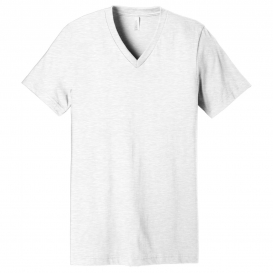Bella + Canvas BC3005 Unisex Jersey Short Sleeve V-Neck Tee - Ash