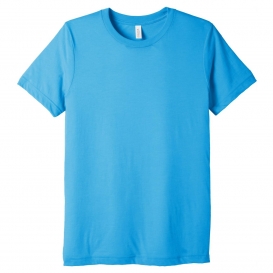Bella + Canvas BC3413 Unisex Triblend Short Sleeve Tee - Aqua Triblend