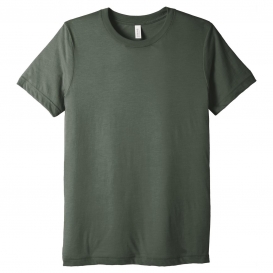 Bella + Canvas BC3413 Unisex Triblend Short Sleeve Tee - Military Green Triblend