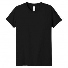 Bella + Canvas BC3413Y Youth Triblend Short Sleeve Tee - Solid Black Triblend