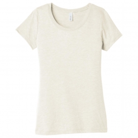 Bella + Canvas BC8413 Women\'s Triblend Short Sleeve Tee - Oatmeal Triblend