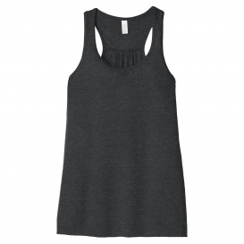 Bella + Canvas BC8800 Women\'s Flowy Racerback Tank - Dark Grey Heather