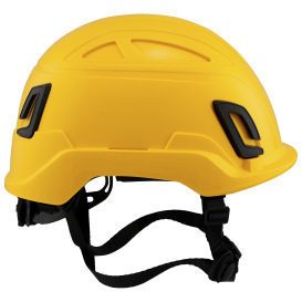 Bullard T2NYL Type II + Safety Helmet - Ratchet Suspension - Yellow