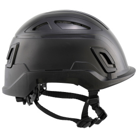 Bullard T2VBK Type II + Vented Safety Helmet - Ratchet Suspension - Black