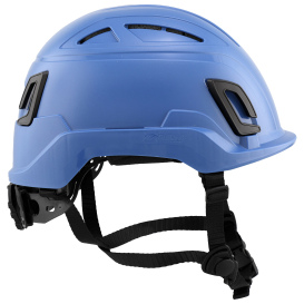 Bullard T2VKB Type II + Vented Safety Helmet - Ratchet Suspension - Kentucky Blue