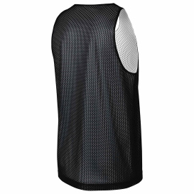 Sport-Tek ST5000 PosiCharge Reversible Mesh Tank - Black/White