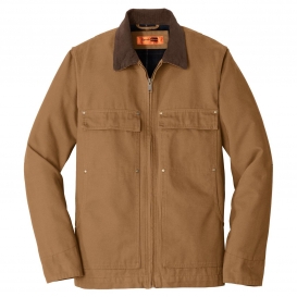 CornerStone CSJ50 Washed Duck Cloth Chore Coat - Duck Brown | Full Source
