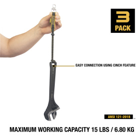 DEWALT DXDP710140 Elastic Tool Attachment with Swiveling D-Ring