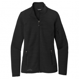 Eddie Bauer EB251 Ladies Sweater Fleece Full-Zip - Black