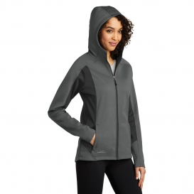 Eddie Bauer EB543 Ladies Trail Soft Shell Jacket - Metal Grey/Grey Steel