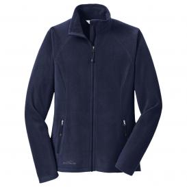 Eddie Bauer EB225 Ladies Full-Zip Microfleece Jacket - Navy