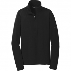 Eddie Bauer EB226 1/2 Zip Microfleece Jacket - Black