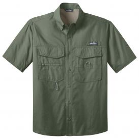 Eddie Bauer EB608 Short Sleeve Fishing Shirt - Seagrass Green