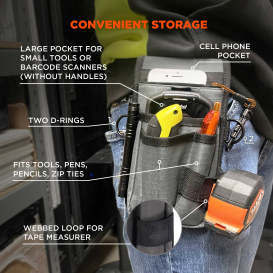 Ergodyne Arsenal 5568 Tool Pouch with Device Holster - Belt Loop