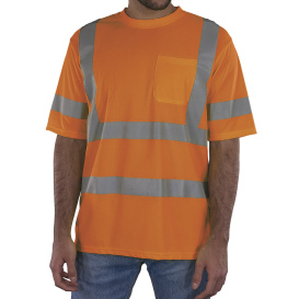 Ergodyne GloWear 8367 Type R Class 3 Essential Short Sleeve T-Shirt - Orange