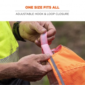 Ergodyne GloWear 8930 Hi-Vis Baseball Cap - Orange