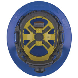 Ergodyne Skullerz 8963 Type II Class E Full Brim Safety Helmet with Mips - Ratchet Suspension - Blue