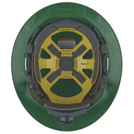 Ergodyne Skullerz 8963 Type II Class E Full Brim Safety Helmet with Mips - Ratchet Suspension - Green