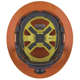 Ergodyne Skullerz 8963 Type II Class E Full Brim Safety Helmet with Mips - Ratchet Suspension - Orange