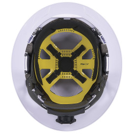 Ergodyne Skullerz 8963 Type II Class E Full Brim Safety Helmet with Mips - Ratchet Suspension - White