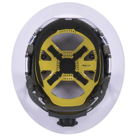 Ergodyne Skullerz 8964 Type II Class C Full Brim Safety Helmet with Mips - Ratchet Suspension - White