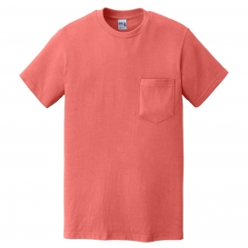 Gildan H300 Hammer Pocket T-Shirt - Coral Silk