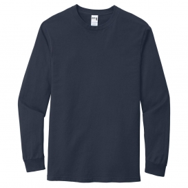 Gildan H400 Hammer Long Sleeve T-Shirt - Sport Dark Navy