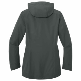 Port Authority L714 Ladies C-FREE Rain Jacket - Grey Steel
