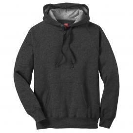 Hanes HN270 Nano Pullover Hooded Sweatshirt - Charcoal Heather