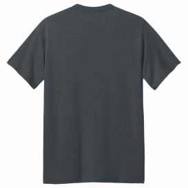 Port & Company PC01 Core Blend Recycled Tee - Dark Heather Grey