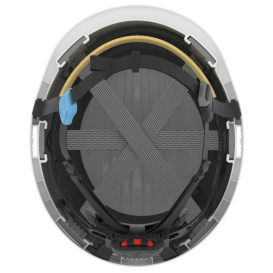 JSP EVO 6200 Ascend Safety Helmet - Wheel Ratchet Suspension - White