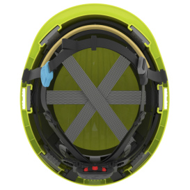 JSP EVO 6200 Ascend Safety Helmet - Wheel Ratchet Suspension - Hi-Vis Yellow