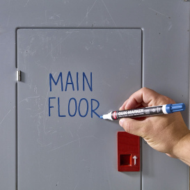 Krylon K00710608 Quik-Marker Paint Markers - Green - 1/3 oz