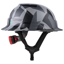 LIFT Safety HRXF-26UCE2 RADIX Full Brim Safety Helmet w/Twiceme - Ratchet Suspension - Black Geo Camo