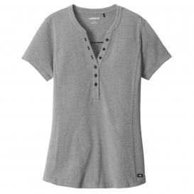 OGIO LOG136 Ladies Tread Henley - Grey Heather