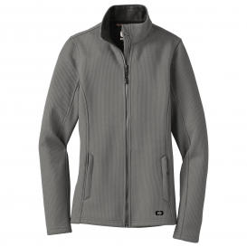 OGIO LOG727 Ladies Grit Fleece Jacket - Gear Grey